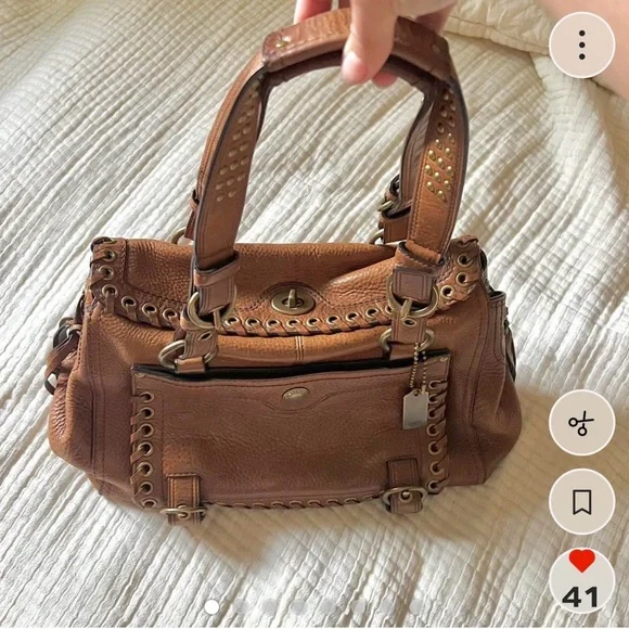 Coach Abbey Chelsea Satchel - Picture 2 of 7